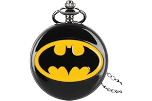 COKINKIDS Reloj de bolsillo para hombre, reloj de bolsillo de cuarzo, collar y cadena, reloj analógico, regalo para hombres