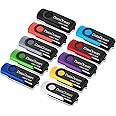 10 Pezzi DataOcean Pendrive 16GB Chiavetta USB 2.0 girevole per archiviazione dati 10 X 16GB in multiple colors 16 Gb