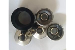 Ferbedo Reifenmontagematerial Hutclips 12 mm, Abschlaghülse für z.B. Rädermontage Go-Carts