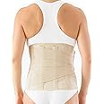 Neo-G Lumbosacral Brace - Support For Lower Back Pain, Mild Lumbago, Injured Back, Mild Disc Herniation, Recovery, Rehabilitation - Adjustable Compression - Class 1 Medical Device - Large - Beige