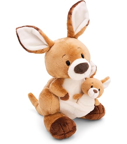 NICI Peluche Coniglio Fjella 20cm Marrone - Simpatico peluchetto con Imbottitura Morbida per Giochi e Coccole, Doudou, Perfetto Come Idea Regalo per Bambini e Adulti - 61282