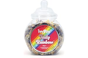 HayPigs! Pig 'n' Mix Tasty Rainbow 50g Guinea Pig Treats - Rabbit Treats Also Great for Rat, Hamster or as Tortoise Treat for Boredom Breaker - Guinea Pig Gifts