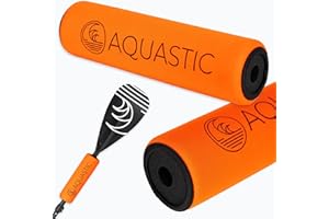 AQUASTIC SUP Paddle galleggiante – Boa in neoprene, galleggiamento, protezione contro la perdita, inserto NBR, per pagaia da 25 mm, accessori per tavola SUP, ben visibile.