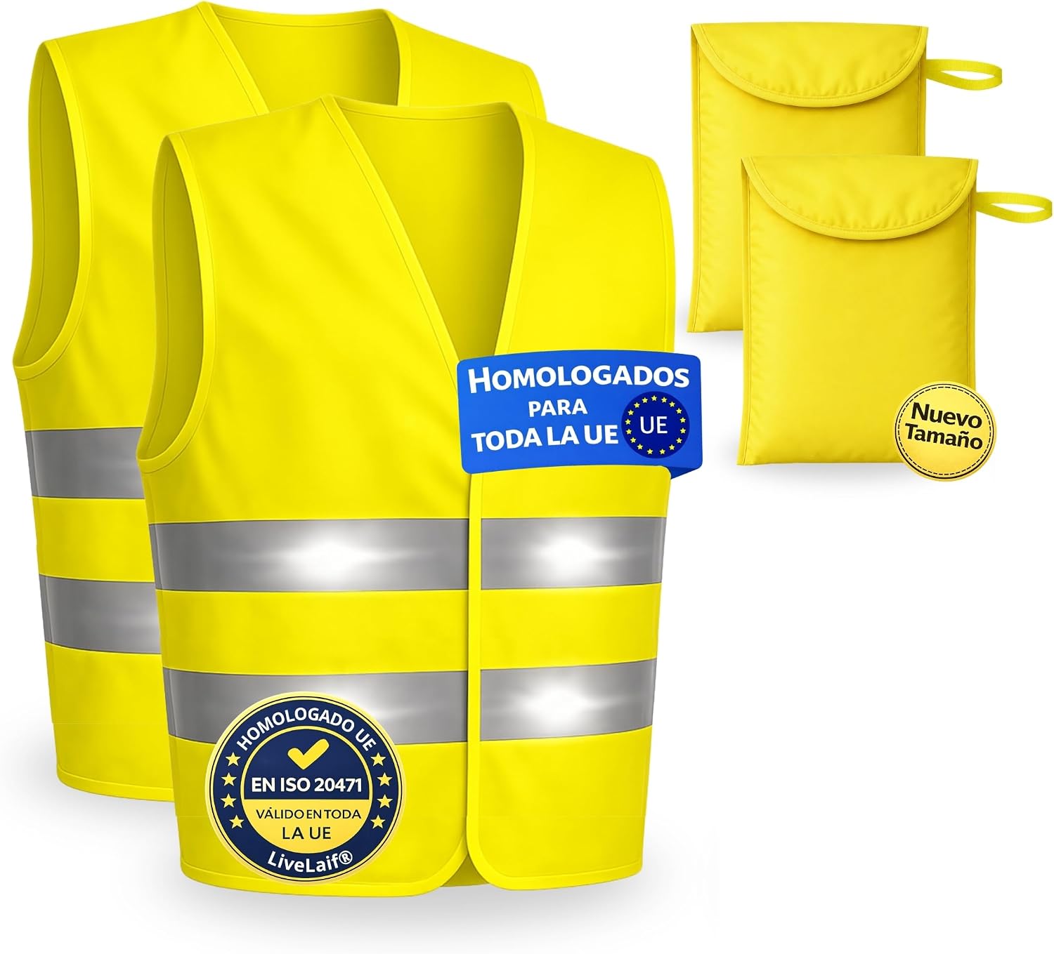 Prise en Main & Utilisation au Quotidien : LiveLaif Pack 2 Chaleco Reflectante Homologad