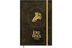 Pyramid – Lord of the Rings 2025 A5 Diary 14,8x21cm, Fantasy-Epos-Kalender, täglicher Planer für Film- und Buchliebhaber, perfekt für Büro & Schule Organisationsmittel