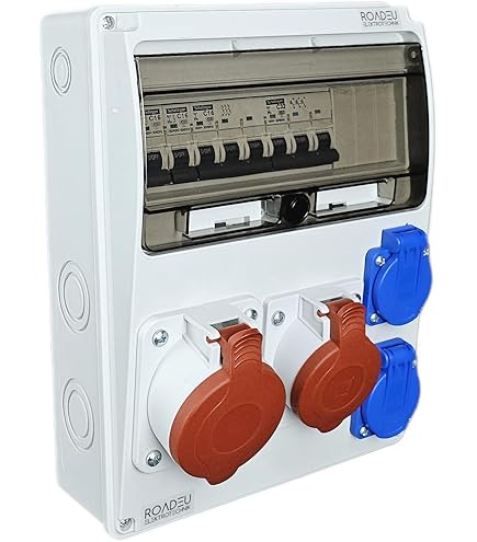 Distributore Di Corrente ECO-S 1x32A 1x16A 2x230V Franz/belg System Doktorvol - Foto 5