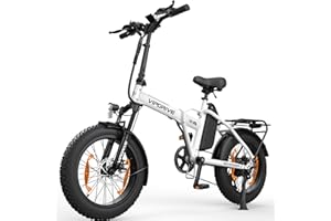 Vipdrive Bici Elettrica Pieghevole, 20"×4.0" Fat Tire Bicicletta Elettrica mit 48V 13Ah Batteria Rimovibile, 7 Velocità E-bike per Uomo e Donna, Pedalata Assistita, autonomia 40-100KM, Display LCD