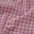1/4" Checked Squares Polycotton Gingham Fabric Check Material Soft Dress Crafts Uniforms Table Cloth Bunting | 44" - 112 cm Wide (Baby Pink, Per Half Metre)
