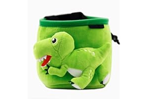 YY Vertical T-Rex Chalk Bag for Climbing Green One Size