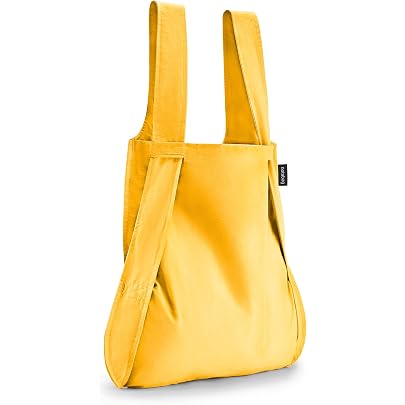 Sac à Bandoulière Notabag - Sac Polyvalent Transformable (17.5x28cm → 40x28cm) - Matériaux 100% Recyclés - Fait Main, 4 Façons De Le Porter - 11