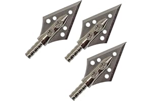 X- BOW FMA ENGINEERING X-Bow FMA Jagdspitze 4.2 - Klebespitze - 3er Pack; können in Allen Schäften mit einem Innendurchmesser von 4,2 mm / 0,165 Zoll verbaut Werden