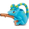 Melissa & Doug Sunny Patch Camo Chameleon Watering Can With Tail Handle and Branch-Shaped Spout
