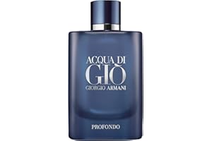 Giorgio Armani Unisex Vaporizador GIORGIO ARMANI ACQUA DI GIO PROFONDO EAU DE PARFUM 125ML VAPORIZER, Black, Only UK