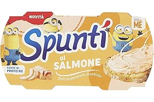 Simmenthal Spuntì al SALMONE - 4 confezioni da 2 pezzi da 84 g [8 pezzi, 672 g