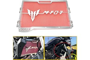 QIDIAN -Protezione della copertura della griglia del radiatore del motore in alluminio del motociclo per Yama' MT07 FZ07 MT-07 FZ-07 2014-2021 2022 2023 Accessori per lo styling