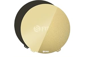 Toaiot Flsn Super Racer plaque de construction flexible ronde 270mm 10,6 pouces de diamètre Janusbps plaque de construction Textured Smooth Double Sided Removable PEI Sheet Magnetic Base for Flsu SR