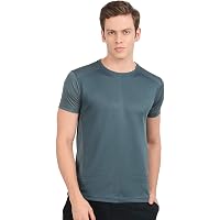 Scott International Men's Stylish Polyester Sports Round Neck T-Shirt