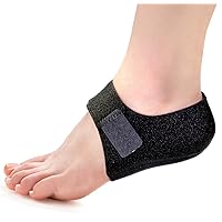Welnove 2 Stück Fersensporn Bandage Silikon, Fersensocken Heel Wrap, Fersenschutz,Fersenstütze bei Fersenschmerzen bei…