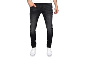 Duck and Cover - Mens 'MAYLEAD' Everyday Essential Slim Fit Stretch Jeans | 'TRANFOLD' Ripped Faded Abraised Effect Cotton Rich Straight Jeans - W30-W40 L30-L34