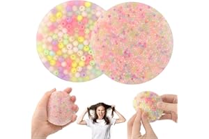 BOUBONI Picky Pad Skin Picking Fidget Toys 2er-Pack Picking Pad Skin Picking Abgewöhnen Spielzeug für ADHS Dermatillomanie Trichotillomanie Angst Stressabbau für Erwachsene Kinder (Macaron-Farbe)
