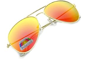 MFAZ Morefaz Ltd Męskie damskie fioletowe okulary przeciwsłoneczne klasyczne okulary polaryzacyjne lustrzane pilot wielokolorowe