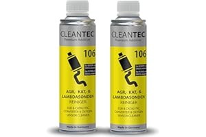 ‎CMS CLEANTEC GMBH CleanTEC 106 Innovativer Oxicat, Kat, Lambdasonden, Katalysator, AGR Ventil, EGR, Turbo Reiniger Additiv 300ml für Diesel und Benzin Fahrzeuge geeignet (2)