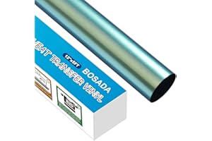 BOSADA Chameleon Heat Transfer Vinyl 12" x 5ft PU HTV Vinyl Iron on Vinyl for Cricut and DIY T-Shirt Clothing Hats Pillows Fabric