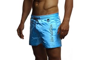 Leif Nelson Badehose Herren | Badeshorts Herren & Badehosen für Herren | Schwimmhose Herren Badehose | Badehose Männer | Swimming Shorts Men & Herren Badehose Kurz | männer Badehosen | LN-9215