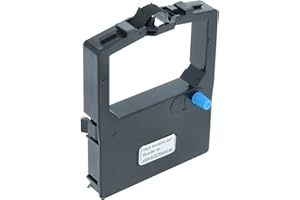 ‎VHBW vhbw Farbband Nylonband Tintenband kompatibel mit Nadeldrucker Oki Microline 3390, 3390 eco, 3391, 3391 eco, 380, 390 Plus Ersatz für 9002303.