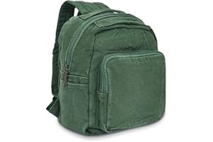 Boziee Klein Rucksack Damen Canvas Cityrucksack Rucksäcke Daypacks,Rucksackhandtaschen Kinderrucksäcke für Schule Travel Arbeit Damen Mädchen Teenager Unisex