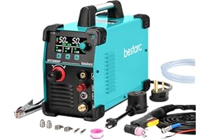 bestarc Pilot Arc BTC500DP - Taglierina al plasma digitale, 7a generazione, 50 A, display a doppia tensione, 110/220 V (BTC500DP 7Gen 110/220 V)