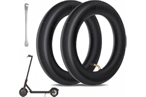 Yungeln 8 1/2x2 Chambre à Air 8,5 pouces 45° double épaisseur Compatible avec Trottinette Electrique Xiaomi 1S M365 Pro Pro2 / Dualtron Mini/Kugoo Kirin G2 Pro