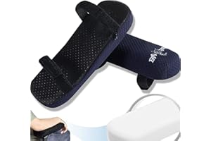 Big Ant Podłokietniki, podłokietniki z pianki z pamięcią kształtu, poduszka pod ramiona z paskiem, ochraniacz na podłokietniki do krzesła biurowego i fotela do gier, również jako podkładka pod