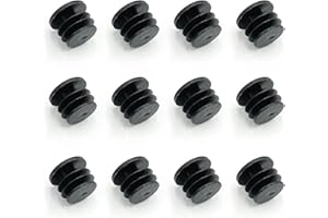 ONIPAX Plastic Handle Bar End Plugs 12pcs Caps for MTB Road Bicycle