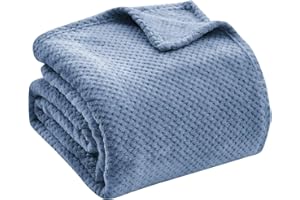 WEASHUME Dog Blanket Washable Premium Fluffy Fleece Pet Bed Blanket Soft Dog Throw Warm Washable Pet Throw for Puppy, Dogs and Cats Dark Grey 80×100cm