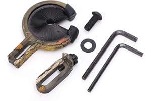 RiToEasysports Repose-flèche de tir à l'arc Repose-Arc Repose-flèche de tir Ensemble de Repose-flèches Ronds pour Arc Gauche et Droit Tir, Fournitures de tir à l'arc