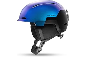 Odoland Ski Snowboard Helmet for Adults Youth, Snow Helmet for Men & Women, Adjustable Dial Fit, Safety Certified, Goggles Compatible for Skiing, Snowboarding, Snowsports