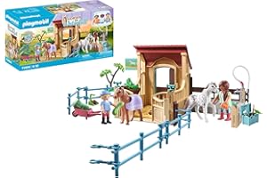 PLAYMOBIL Horses of Waterfall 71494 Reitstall, aufregende Reitabenteuer auf der Waterfall Ranch, mit vielfältigem Zubehör, detailreiches Spielzeug für Kinder ab 4 Jahren