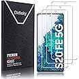 Didisky 3 Pack Tempered Glass Screen Protector for Samsung Galaxy S20 FE, S20 FE 5G 6.5'' (Not For Galaxy S20 6.2''), Soft Touch,Easy to Clean, Easy to Install, Transparent