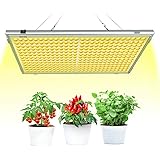 LED Pflanzenlampe 300W, Relassy LED Grow Lampe Vollspektrum, Pflanzenlicht mit 338 LEDs, Grow Light Full Spectrum für Zimmerp