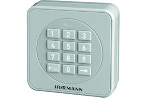 Hörmann Radiowy sterownik kodów FCT3-1 BS (868 MHz, do sterowania do 3 napędów bramek, podświetlana klawiatura, kolor RAL 7040) 4511856, szary