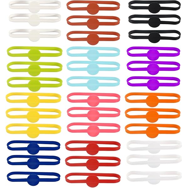 TDUNSYA 24 stuks glasmarkeerders, glasmarkeerders van siliconen, kleurrijke glasmarkeerders, wijnglasmarkering, herbruikbare glasmarkeerders voor verschillende kopjes, accessoires voor decoratie, 8cm