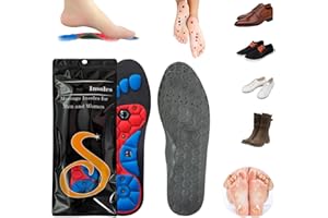 WYFDCZZP Plantillas Magnéticas, Plantillas Magneticas, Plantillas De Acupresión, Plantillas De Masaje Para Pies, Ortopédicas, Acupresión, Mejora La Calidad Del Sueño, Unisexo (M)