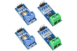 ‎WAYINTOP WayinTop 2 Stück ACS712 30A Ampere Stromsensor Range Modul Hall-Effekt Current Sensor + 2 Stück DC0-25V Spannungssensor Voltage Terminal Sensor