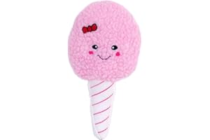 ZIPPYPAWS Zippy Paws Zp910 Squeakie Pattiez - Cotton Candy Gioco, Giocattolo per Cane