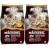 Meat Up Adult Dry Cat Food Mackerel 1.2 Kg Pack