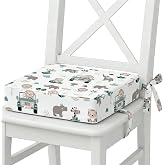 Booster Chair for Children 32 x 32 x 8 cm Eating at the Table Adjustable | Elevator Cushion Adjustable Straps Non-Slip Base R