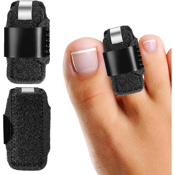 Welnove Enderezador De Dedos En Martillo, Paquete De 8 Vendas Rotas, Corrector De Dedos En Martillo Para Mujeres, Férulas Para Dedos Torcidos, Dedos Rizados, Dedos Doblados (pequeño, Beige