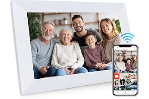 Produktabbildung: Frameo 10,1 Zoll WLAN Digitaler Bilderrahmen,1280x800 HD IPS Touchscreen Bilderrahmen,32GB Groß Speicher, Auto