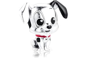 JCALEYDO Charm, Plata de Ley 925, Compatible con Pulsera Pandora